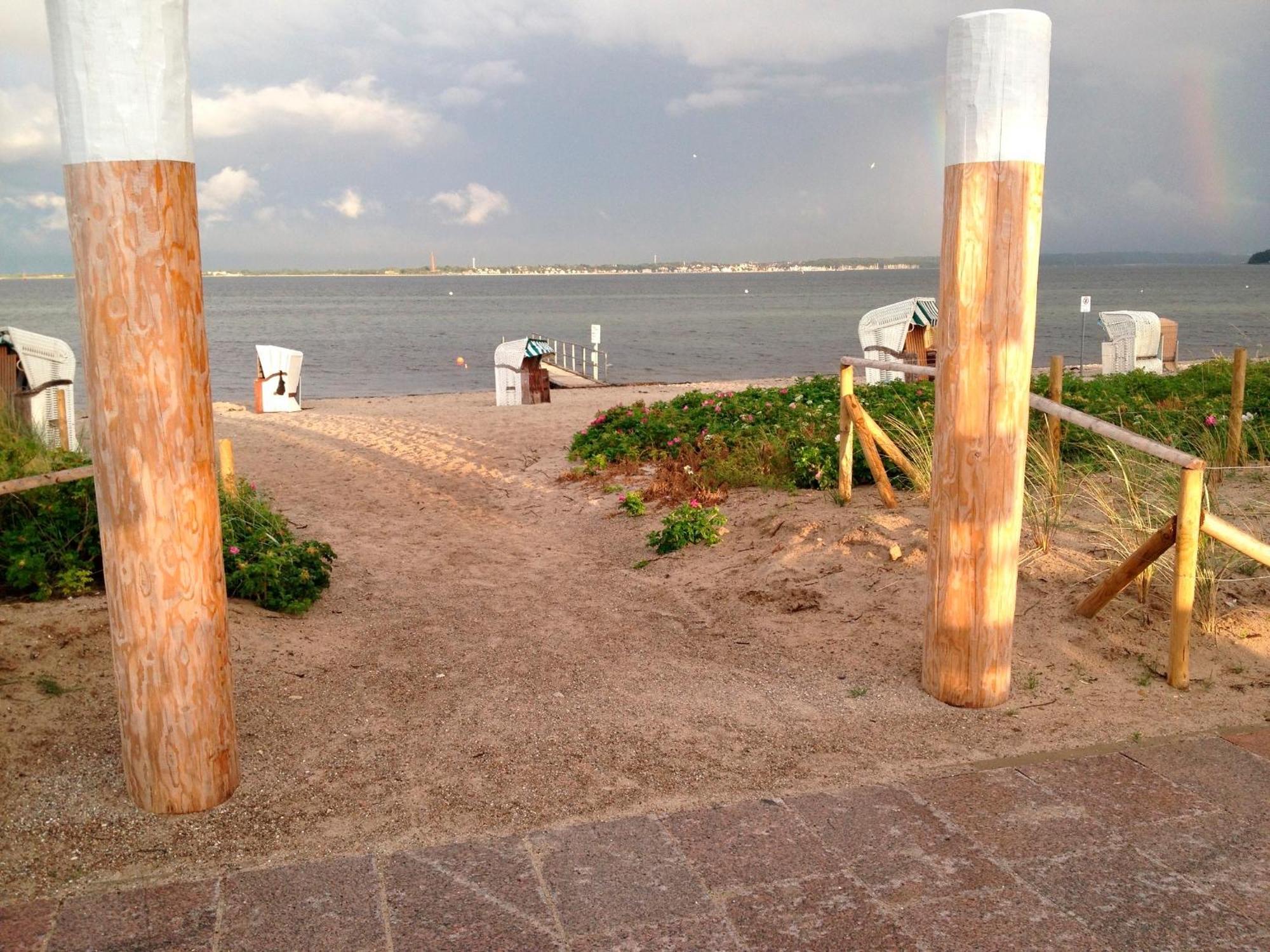Strande, Fast Am Strand Экстерьер фото